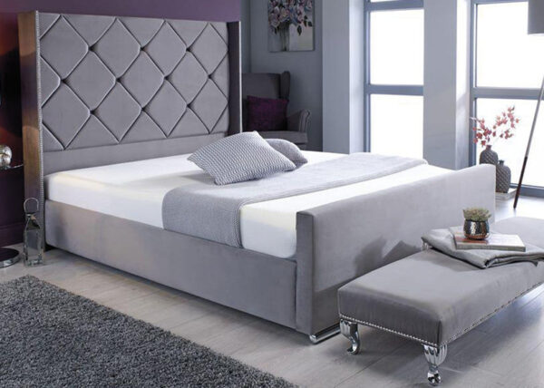 Milan Bed with mattress
